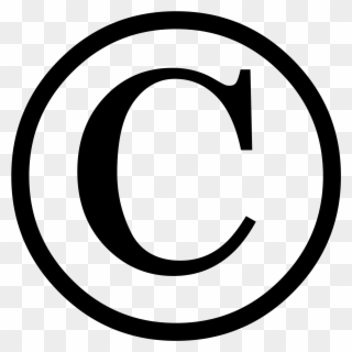 Copyright Png - Copyright Symbol Png Transparent Background Clipart