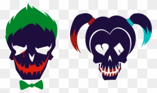 Joker Stickers Suicide Squad Clipart