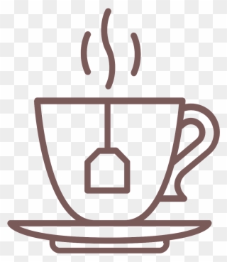 Hot Tea - Cafe Clipart