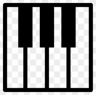 Keyboard Keys Png - Musical Keyboard Clipart