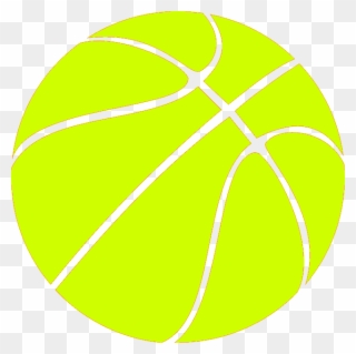 Sports Instruction And Tryouts Svg Free - Basketball Ball Yellow Png Clipart