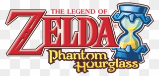 The Legend Of Zelda - Legend Of Zelda Phantom Hourglass Logo Clipart