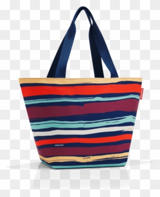 Shopper M Artist Stripes - Reisenthel M Shopper Clipart