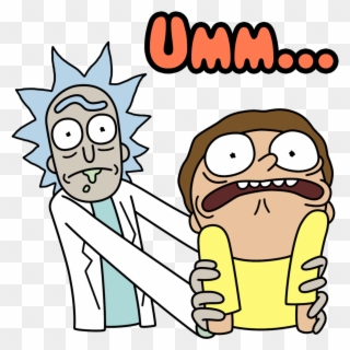 Facebook Stickers - Rick And Morty Clipart