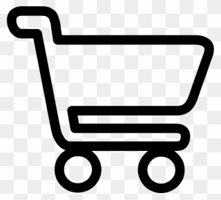 Shopping Cart Logo Png White Clipart