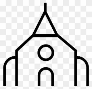 Cathedral Clipart Christianity Church - 天主教 圖案 - Png Download