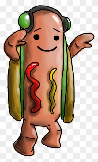 Snapchat Hotdog Drawing Oc - Illustration Clipart