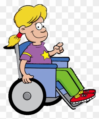 Collection Of Free Disabilities Disability Right Download - Wheelchair User Cartoon Clipart