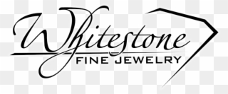 Cropped Cedar Park Jewelry Whitestone Logo Glow - Calligraphy Clipart