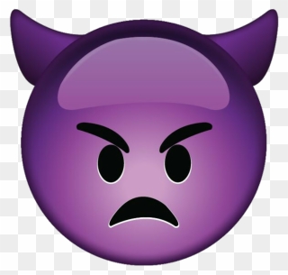 The Derivation Of “cuckold” From “cuckoo” Is Easy Enough, - Purple Devil Emoji Clipart