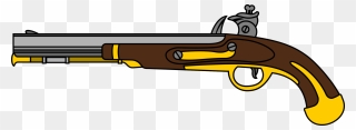 Ferry Pistol Rifle Handgun Firearm - Pistol Clipart
