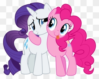 Image My Little Friendship Is Magic Know - My Little Pony Pinkie Pie And Rarity Clipart