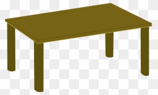 Furniture - - Table Clipart - Png Download