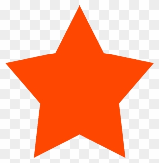 Stars Clipart Orange - Star Review Icons - Png Download