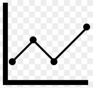 Tile Line Chart Svg Png Icon Free Download - Line Chart Free Vector Clipart