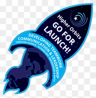 Go For Launch - Higher Orbits Logo Clipart