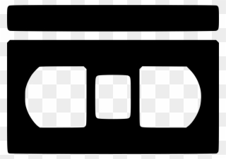 Jpg Free Stock Vhs Svg Png Icon - Cassette Tape Clipart