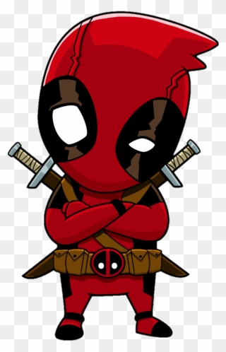 Report Abuse - Cute Deadpool Cartoon Clipart