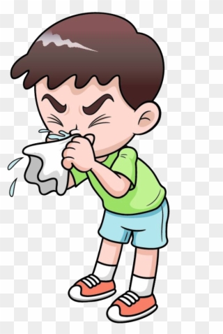 Child Clip Art Runny Nose Boy Transprent - Runny Nose Clipart - Png Download