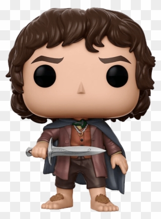 Funko Frodo Baggins Pop Figurine Clipart