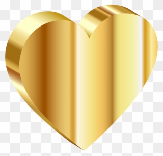 Dust Clipart Golden - Heart Of Gold Png Transparent Png