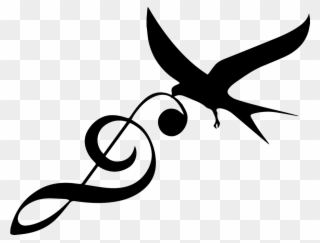 The Famous Mockingbird Logo - Famous Music Logo Clipart