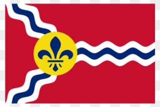 St - Louis - Flag Of St Louis Clipart