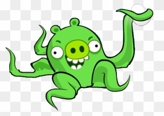 Image Px Octopig Png Wiki Fandom Powered - Angry Birds Alien Pig Clipart