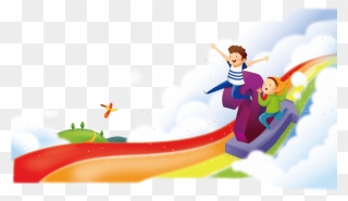 Child Clip Art Rainbow Kids Transprent Png - Rainbow Kids Png Transparent Png