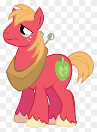 Yes, Bear With Me - Mlp Big Mac Clipart