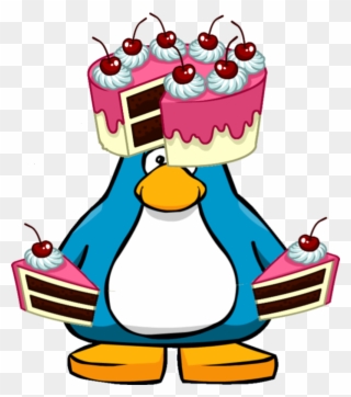 Club Penguin Wiki - Club Penguin Cake Hat Clipart