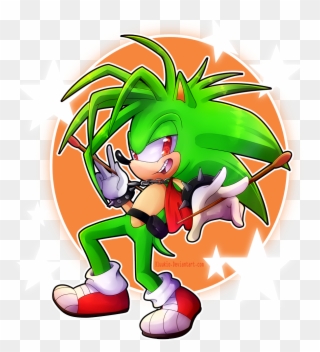 Speed Paint, Sonic The Hedgehog, The Flash, Characters, - Awesome Manic The Hedgehog Clipart