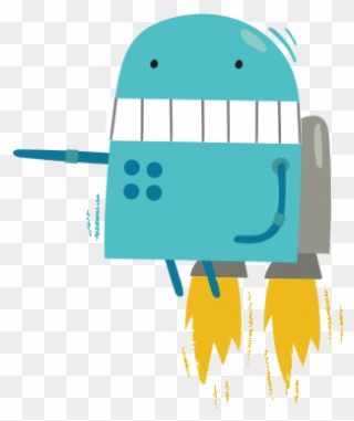 And To Sample Some Of The Treasures Of The Internet, - Flying Robot Clipart