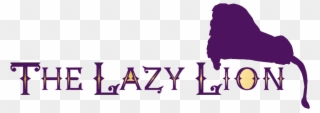 The Lazy Lion Clipart
