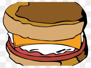 Sandwich Clipart Breakfast Sandwich - Breakfast Sandwich Clipart - Png Download