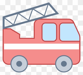 Fire Truck Icon - Fire Engine Clipart