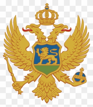 Coat Of Arms Of Montenegro - Montenegro Coat Of Arms Clipart