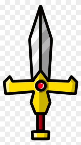 Golden Knight Sword - Sword Clipart