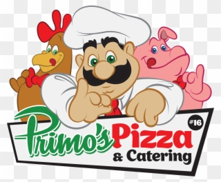 Primo's Pizza Logo - Primos Pizza Allen Park Clipart