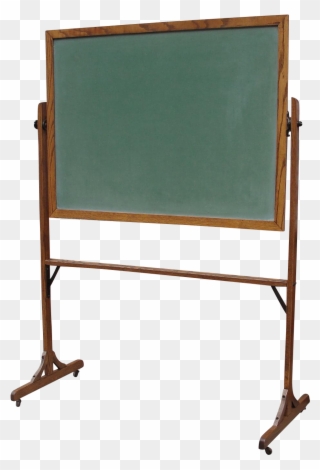 Chalkboard Transparent Standing - Large Standing Chalkboard Clipart