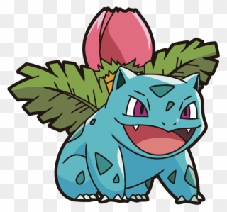 Ivysaur Was A Tough Catch And Escaped Out Of A Lot - Pokemon 002 Clipart