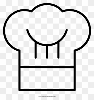 Sombrero De Chef Png Graphic Library - Gorro De Chef Para Dibujar Clipart