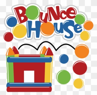 Bounce House Sign Clipart