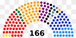 Svg Black And White Congress Clipart Unicameral Legislature - Malaysia Parliament Seat 2018 - Png Download