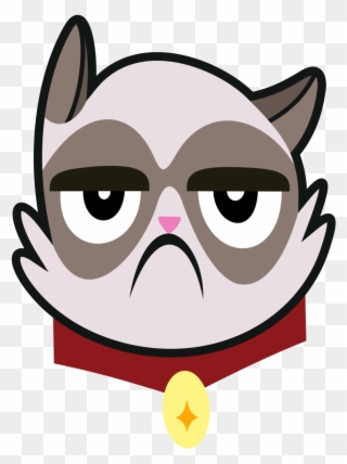 Grumpy Cat Clipart Transparent - Mlp Cat Cutie Mark - Png Download