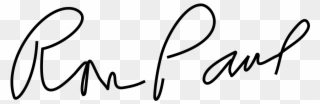 Ron Paul Signature Clipart