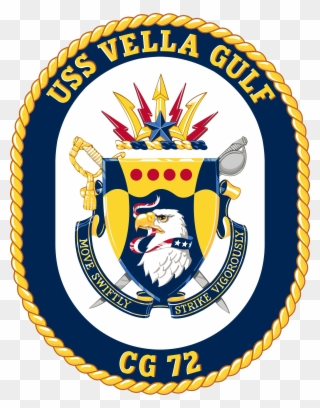 Badge - Cg 72 Vella Gulf Clipart