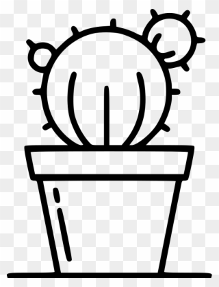 Cactus Comments - Cactus Png Icon White Clipart