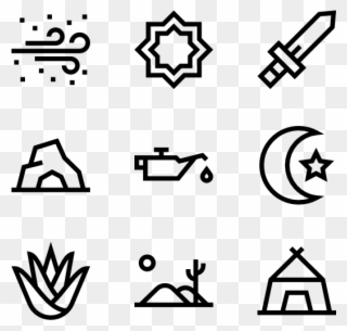 Desert - Free Science Icons Png Clipart