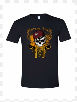 Young Thug T-shirt Clip Art - Five Finger Death Punch T Shirt - Png Download